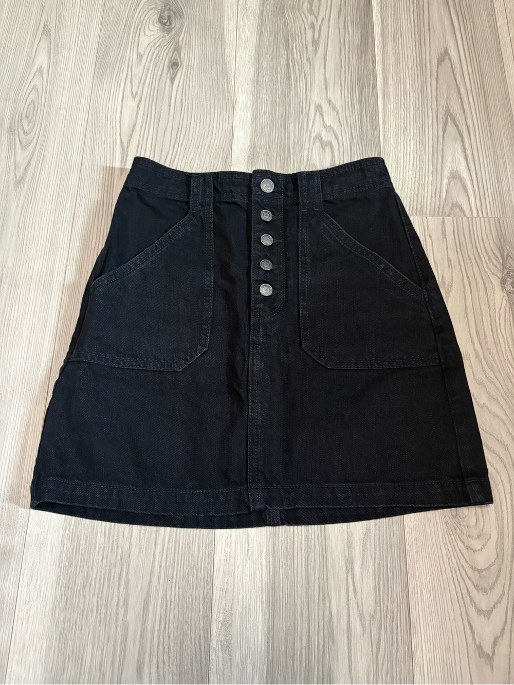 Hollister High Waist Jean Skirt Size 1